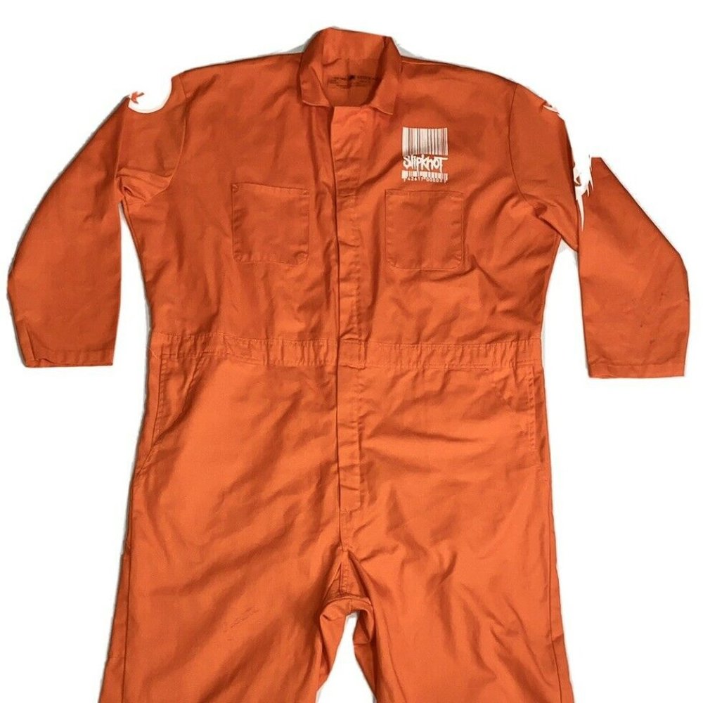 SLIP KNOT CONNECTION OFFICIAL COVERALL ORANGE 52